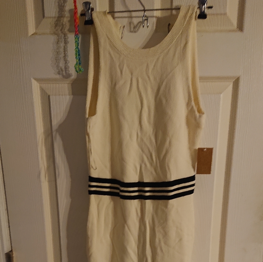 Women's Rachel Roy sweater dress back zipper small